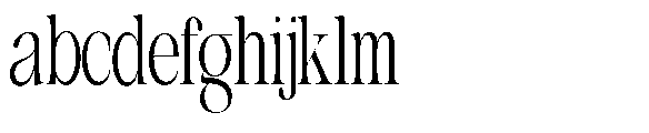 The Belvina Editorial Condensed Regular FONT
