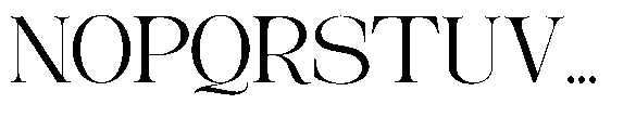 The Belvina Editorial Expanded Regular Font UPPERCASE