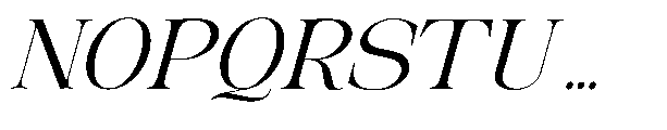 The Belvina Editorial Expn Itlc Italic Font UPPERCASE