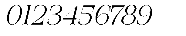 The Belvina Editorial Italic Italic Font OTHER CHARS