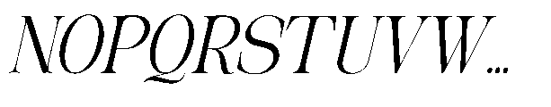 The Belvina Editorial Italic Italic Font UPPERCASE