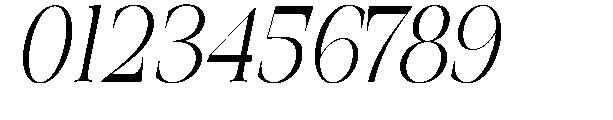 The Belvina Editorial Scle Itlc Regular Font OTHER CHARS