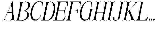 The Belvina Editorial Scle Itlc Regular Font UPPERCASE