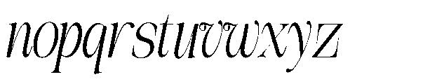 The Belvina Editorial Se Cndn I Italic Font LOWERCASE