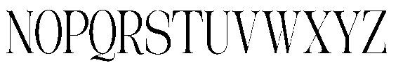The Belvina Editorial Se Conden Regular Font UPPERCASE