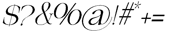 The Belvina Editorial Se Expn I Italic Font OTHER CHARS