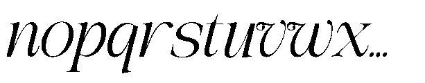 The Belvina Editorial Se Expn I Italic Font LOWERCASE
