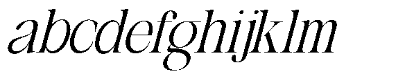 The Belvina Editorial Slant Regular FONT