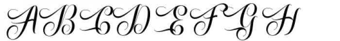 The Benmoka Regular Font UPPERCASE