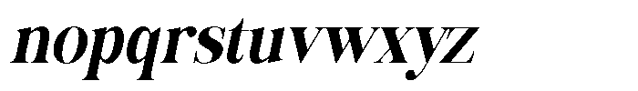 The Best Charming Condensed Oblique Slant Font LOWERCASE