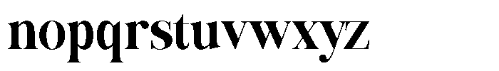The Best Charming Condensed Font LOWERCASE
