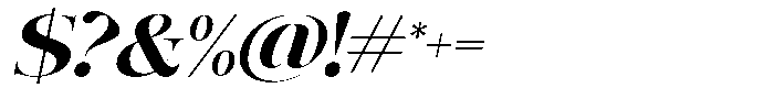 The Best Charming Italic Font OTHER CHARS