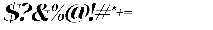 The Best Charming Oblique Slant Font OTHER CHARS