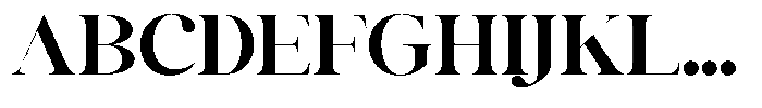 The Best Charming Regular Font UPPERCASE