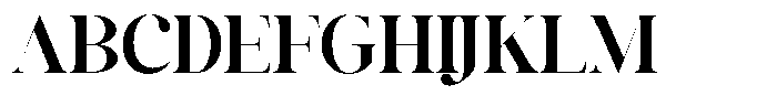 The Best Charming Scale Font UPPERCASE