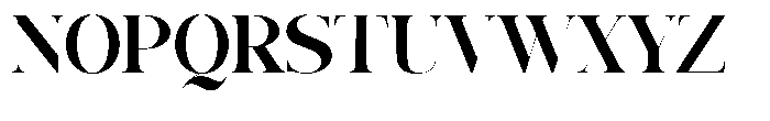 The Best Charming Scale Font UPPERCASE