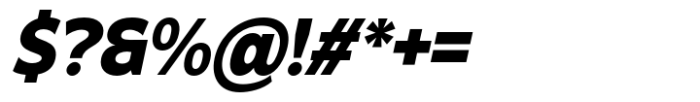 The Better Days Italic Font OTHER CHARS