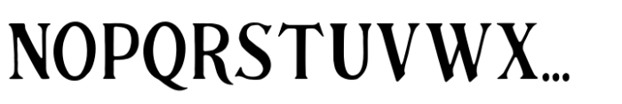 The Blackport Serif Font LOWERCASE