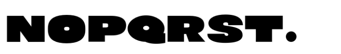 The Bold Taffi Font LOWERCASE