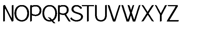 The Braven Font UPPERCASE