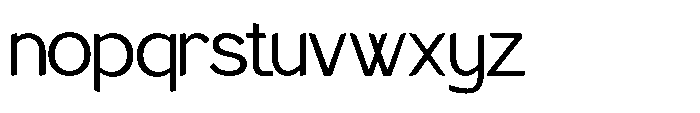 The Braven Font LOWERCASE