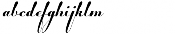 The Calligraphy Regular Font LOWERCASE