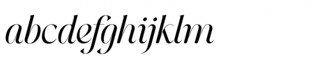 The Castelo Italic Font LOWERCASE