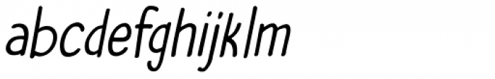 The Cats Whiskers Italic Font LOWERCASE