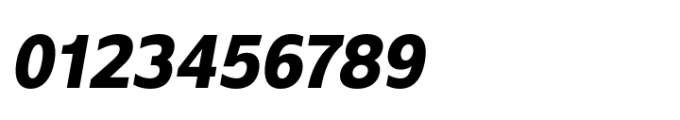 The Chef Extra Bold Italic Font OTHER CHARS