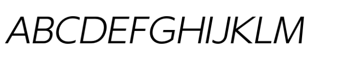 The Chef Light Italic Font
