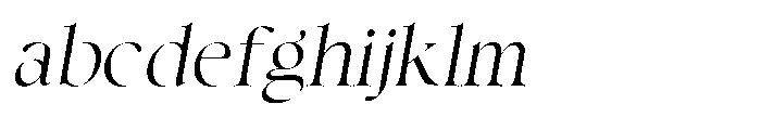 The Chelo Editoria Slant Regular FONT
