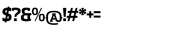 The Cielos Regular Font OTHER CHARS