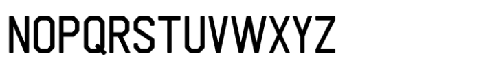 The Corps 86 Regular Font UPPERCASE