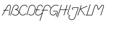 The Coventysh Light Font UPPERCASE