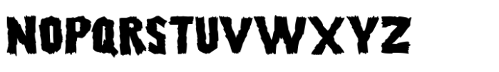 The Creature Font LOWERCASE