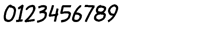 The Cripty Horrific Font OTHER CHARS