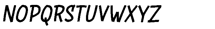 The Cripty Horrific Font UPPERCASE