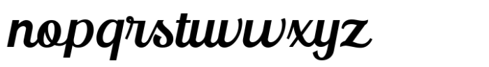 The Drakuta Font LOWERCASE
