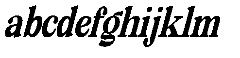 The Edition Nineties Cnden Slnt Regular FONT