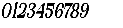 The Edition Nineties Condensed I Italic Font OTHER CHARS