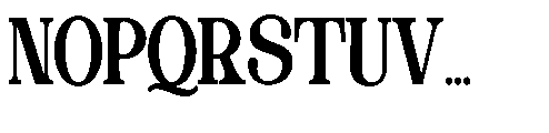 The Edition Nineties Condensed Regular Font UPPERCASE
