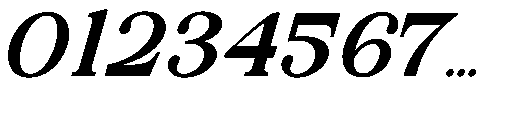 The Edition Nineties Expanded I Italic Font OTHER CHARS