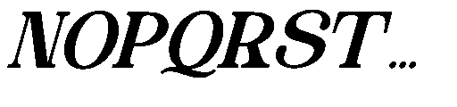 The Edition Nineties Expanded I Italic Font UPPERCASE