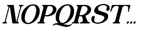 The Edition Nineties Expndd Sln Regular Font UPPERCASE