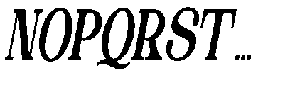 The Edition Nineties Scale Itlc Italic Font UPPERCASE