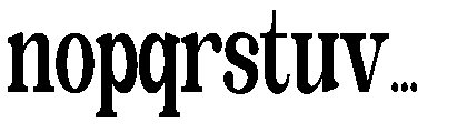 The Edition Nineties Scale Regular Font LOWERCASE