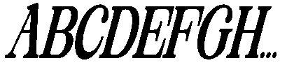 The Edition Nineties Scale Slnt Regular Font UPPERCASE