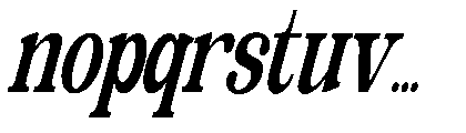 The Edition Nineties Scale Slnt Regular Font LOWERCASE