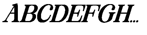 The Edition Nineties Slant Regular Font UPPERCASE