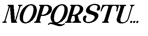 The Edition Nineties Slant Regular Font UPPERCASE
